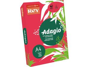 Χαρτί εκτύπωσης Adagio Α4 160gr 250 φύλλα bright red